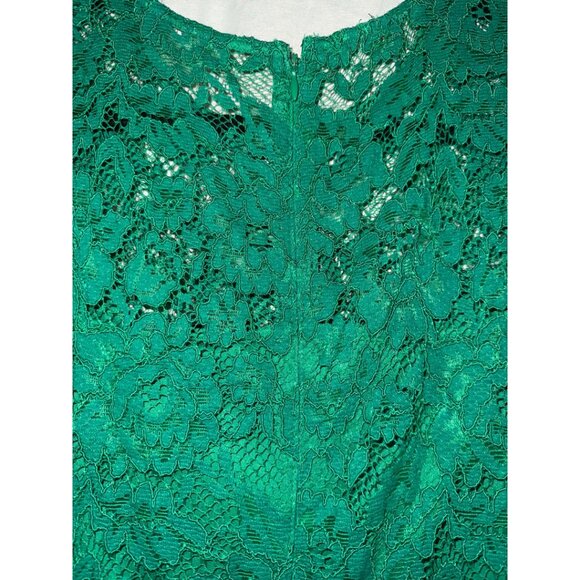 Ralph Lauren Green Lace Dress - Picture 6 of 7